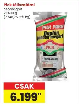 Interspar PICK Téliszalámi ajánlat