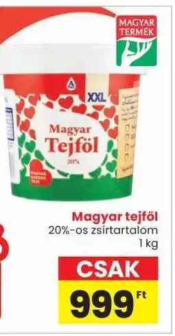 Interspar Magyar tejföl ajánlat