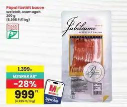 Interspar Pápai Füstölt Bacon ajánlat