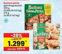 Interspar BUITONI PIZZA ajánlat