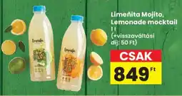 Interspar Limeñita Mojito, Lemonade mocktail ajánlat