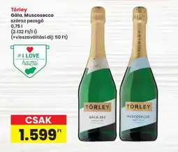Interspar Törley Gála, Muscosecco száraz pezsgő ajánlat