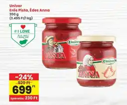 Interspar Univer Erős Pista, Édes Anna ajánlat