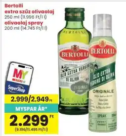 Interspar BERTOLLI Extra szűz olívaolaj ajánlat