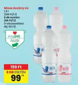 Interspar Mizse ásványvíz ajánlat