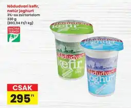 Interspar Nádudvari kefir, natúr joghurt ajánlat