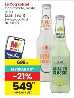 Interspar LE COQ KOKTÉL ajánlat
