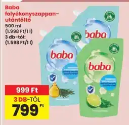 Interspar Baba folyékony szappan utántöltő ajánlat