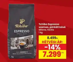 Interspar Tchibo Espresso szemes, pörkölt kávé ajánlat