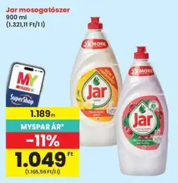 Interspar JAR Mosogatószer ajánlat