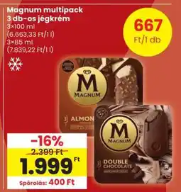 Spar Magnum multipack 3 db-os jégkrém ajánlat