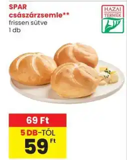 Spar SPAR császárzsemle ajánlat
