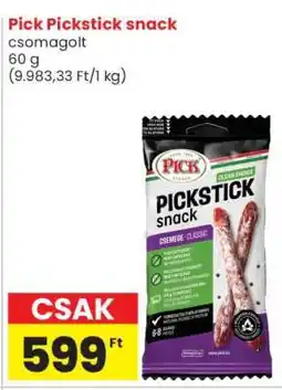 Spar PICK PICKSTICK SNACK ajánlat