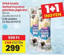 Spar SPAR Exotic Salted Coconut pálcikás jégkrém ajánlat