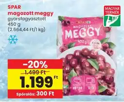 Spar SPAR magozott meggy ajánlat
