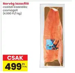 Spar Norvég Lazacfilé ajánlat