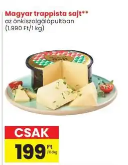 Spar Magyar Trappista Sajt ajánlat