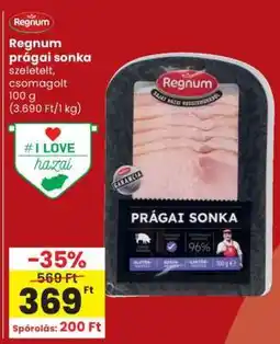 Spar Regnum prágai sonka ajánlat