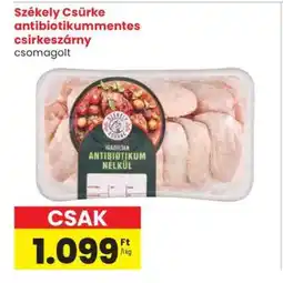 Spar Székely Csirke antibiotikummmentes csirkeszárny ajánlat