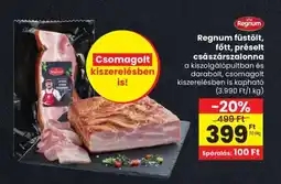 Spar Regnum füstölt, főtt, préselt császárszalonna ajánlat