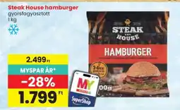 Spar Steak House hamburger ajánlat