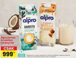 Spar Alpro Barista és ízesített növényi ital ajánlat