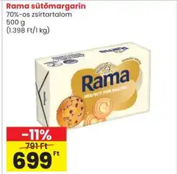 Spar RAMA Sütőmargarin ajánlat