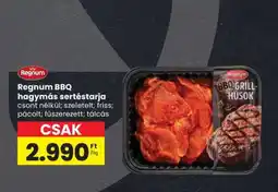 Spar Regnum BBQ hagymás sertéstarja ajánlat