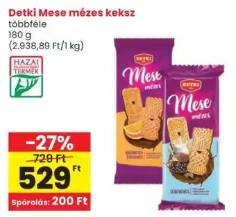 Spar Detki Mese mézes keksz ajánlat