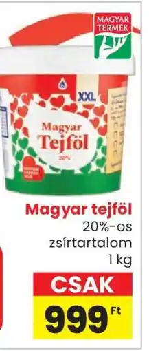 Spar Magyar tejföl ajánlat