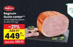 Spar Regnum Gusto sonka ajánlat