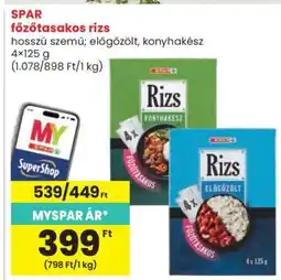 Spar SPAR főzőtasakos rizs ajánlat