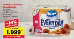 Spar Ooops! Everyday Toalettpapír ajánlat