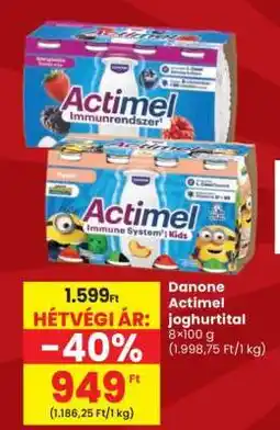 Spar Danone Actimel joghurtital ajánlat
