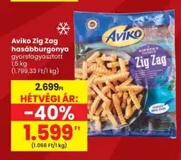 Spar AVIKO Zig-Zag Hasábburgonya ajánlat