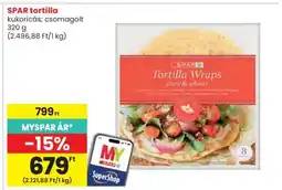 Spar SPAR tortilla ajánlat