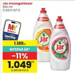Spar JAR Mosogatószer ajánlat