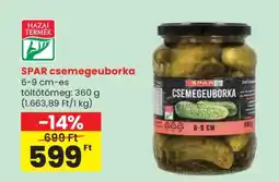Spar SPAR csemegeuborka ajánlat