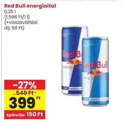 Spar RED BULL Energiaital ajánlat