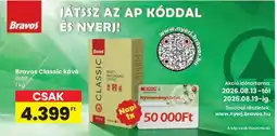 Spar BRAVOS CLASSIC KÁVÉ ajánlat