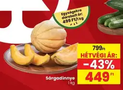 Spar Sárgadinnye ajánlat
