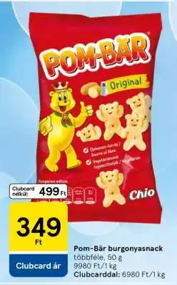 Tesco Pom-Bär burgonyasnack ajánlat