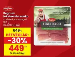 Spar Regnum feketeerdei sonka ajánlat