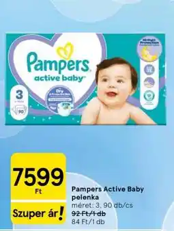 Tesco Pampers Active Baby pelenka ajánlat