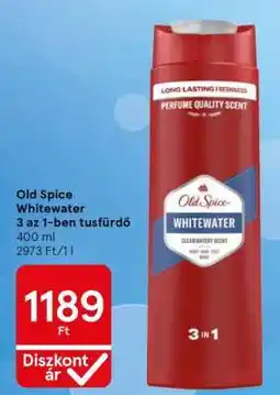 Tesco Old Spice Whitewater 3 az 1-ben tusfürdő ajánlat