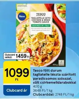 Tesco Tesco főtt durum tagliatelle ajánlat