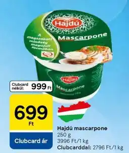 Tesco Hajdú Mascarpone ajánlat