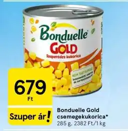 Tesco Bonduelle Gold Csemegekukorica ajánlat