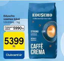Tesco Eduscho szemes kávé ajánlat