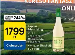 Tesco Laposa friss rizling ajánlat